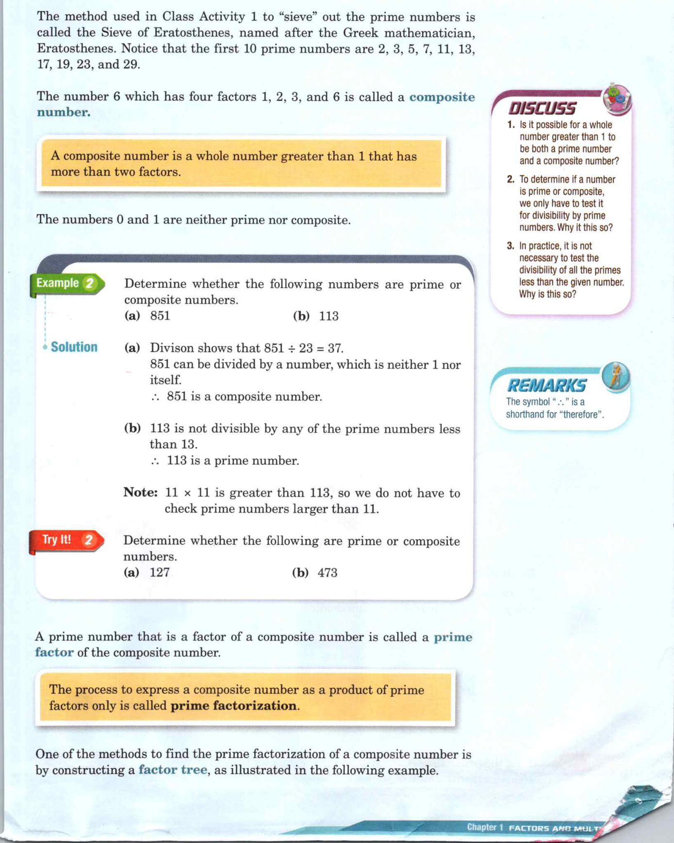 the book page